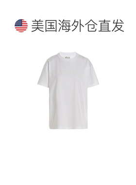 自营Maison Margiela Women's Logo T-Shirt - white 美国奥莱直