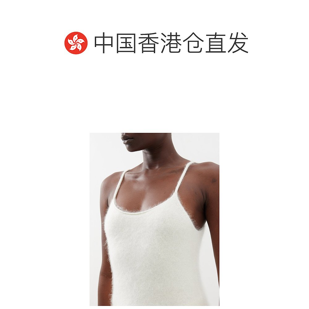 香港直邮潮奢 LISA YANG 女士Moira 羊绒背心上衣 - 图1
