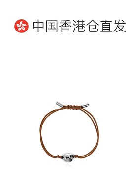 香港直邮FENDI 男士手链手镯 7AJ971AMTZF1SCS AW2025 深棕色 Bra