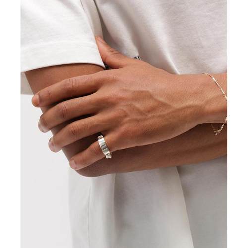 1h可退 日本直邮AVIREX 男女同款 ID环 窄版 银925 日本制 783698 - 图2