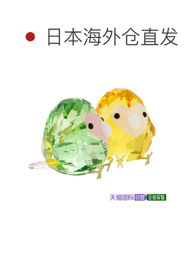 日本直邮Swarovski Love Bird Couple SW5644844 23SS 动物装饰品