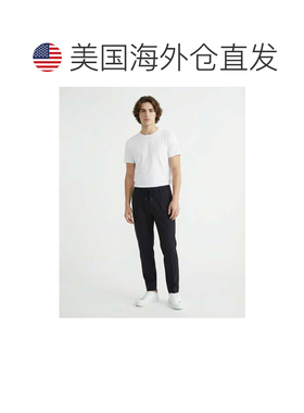 自营Peserico Wool Casual Men's Pants - navy blue 美国奥莱直