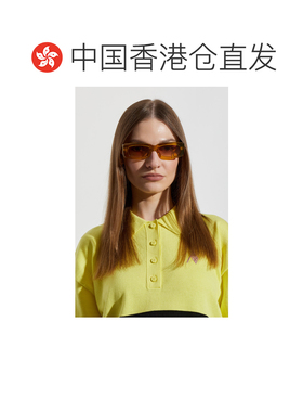 香港直邮THE ATTICO 女士太阳镜 ATTICO160C30SUN CO 黄色 Linda