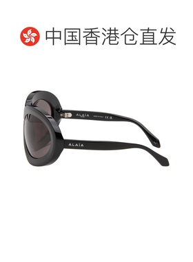 香港直邮alaia 女士 黑色 Butterfly 太阳镜 AA0101S001BLACKBLAC