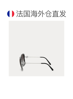 自营欧洲直邮Ralph Lauren拉夫劳伦 RL女士黑色方形太阳镜