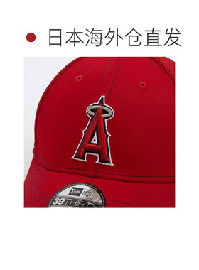 日本直邮NEW ERA 洛杉矶天使队红色款3930棒球帽
