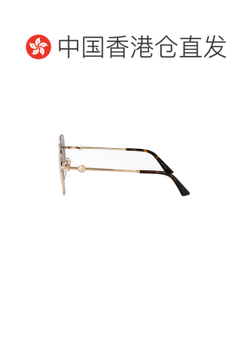 1h可退 香港直邮Jimmy Choo 周仰杰 女士 淡金色金属太阳眼镜 0JC