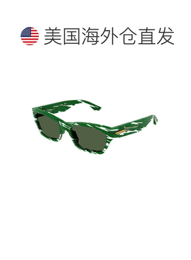 自营bottega venetaBV1143S 004绿色/白色/绿色-绿色/白色 美国奥