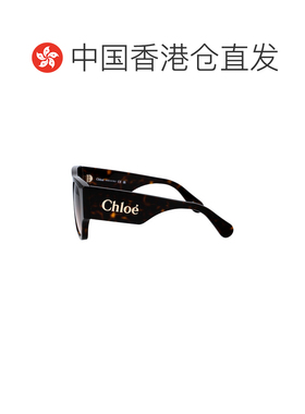1h可退 香港直邮CHLOÉ 女士眼镜 CH0233S002 SS2025 黑色