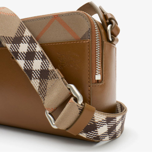 1h可退 香港直邮BURBERRY/博柏利 男士 Pop格纹斜挎包 26FW - 图3