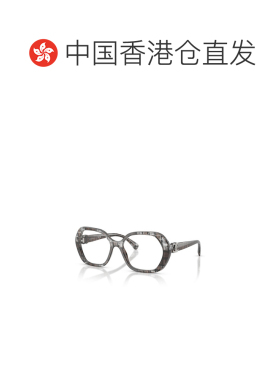 1h可退 香港直邮CHANEL 女士眼镜 CH34961817 CO 灰色 全框平光镜