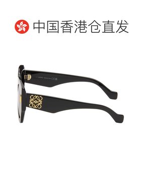 香港直邮LOEWE 罗意威 女士 黑色 Square Anagram 太阳镜 LW40129