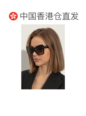 香港直邮TOM FORD 女士太阳镜 FT119506301B SS2026 黑色 Sunglas