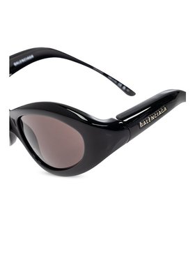 BALENCIAGA 女士太阳镜 812610T00071000 SS2025 黑色