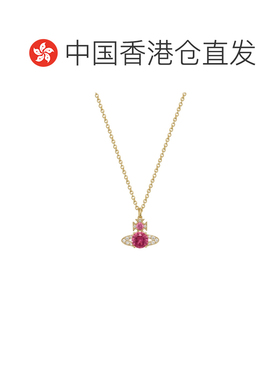 香港直邮Vivienne Westwood Ismene 水晶吊坠项链 630203D702