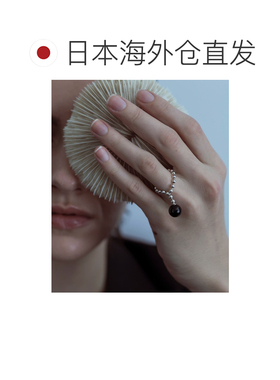 1h可退 日本直邮SMELLY so' 女士天然石银饰链条戒指 SMA32KF010