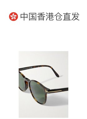 1h可退 香港直邮潮奢 Tom Ford 汤姆 福特 男士 Holt 圆框龟甲色