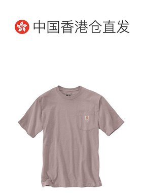 香港直邮潮奢 Carhartt 卡哈特 男士 宽松款重身短袖口袋T恤