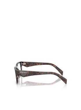 PRADA 男士眼镜 PR22ZV17N1O1 SS2025 黑色 徽标平光镜