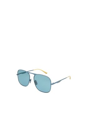 GUCCI 男士太阳镜 GG0335S004 CO 蓝色 徽标太阳镜