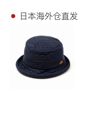 日本直邮CROCODILE 女士绗缝羽绒帽 卷边设计 可调节尺寸 轻量 保