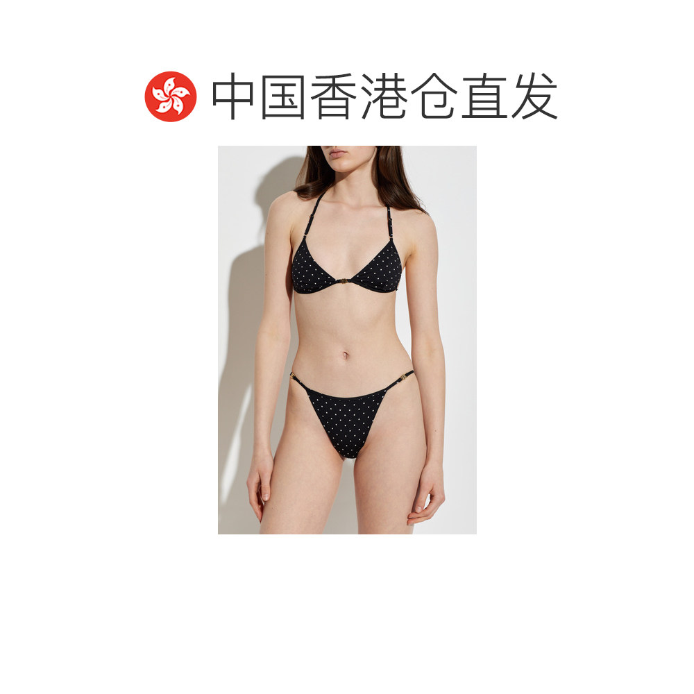 Hong Kong direct mail TOM FORD women's swimwear BIJ032FAP257NWW SS2026 black polka dot three