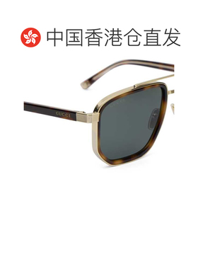 1h可退 香港直邮Gucci 古驰 男士 眼镜 Navigator 镜框太阳镜 GG2