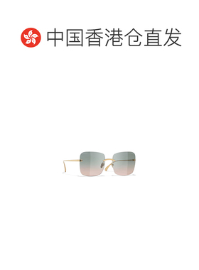 1h可退 香港直邮CHANEL 女士眼镜 CH4287TC395S3 CO 灰色 方形太