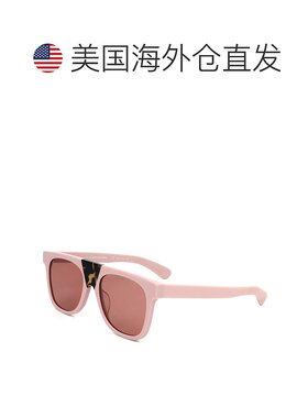 自营 calvin klein凯文克莱中性款53mm腮红太阳镜-腮红 美国奥莱