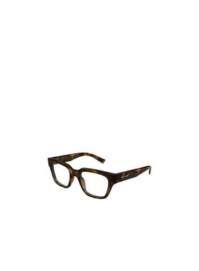 SAINT LAURENT 男士眼镜 SL804003 SS2025 棕色 徽标平光镜
