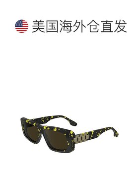 自营Victoria Beckham Acetate Women's Sunglasses - yellow 美