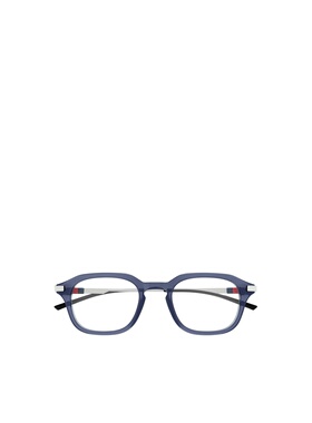 GUCCI 男士眼镜 GG1891O004 SS2025 古驰 织带蓝色眼镜