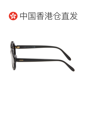 1h可退 香港直邮LOEWE 罗意威 女士 黑色 Delta Slim 太阳镜 LW40