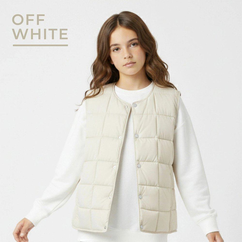 日本直邮TAION 儿童基本款圆领纽扣背心 TAION-K004,淘宝优惠券,粉丝福利购,淘宝优惠卷