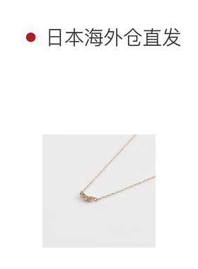 日本直邮日潮 agete 阿卡朵WEB限定K10 钻石项链