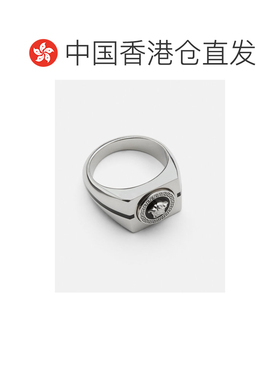 香港直邮VERSACE 男士戒指 10223321A006384J750 SS2026 银色配饰