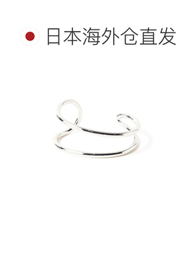 日本直邮BEAMS HEART 女士双线造型锌合金手镯 43420562960配饰