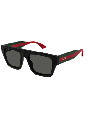 GUCCI 男士太阳镜 GG1868S001 CO 黑色古驰 太阳镜眼镜几何框