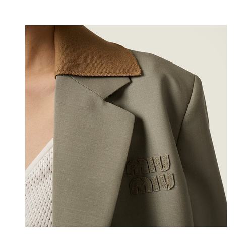 1h可退 欧洲直邮MIU MIU 缪缪 25秋冬 MH1974_12I1_F034X_S_AM1 - 图0