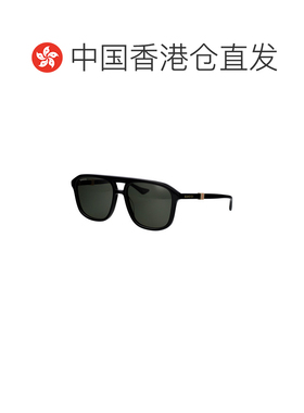 1h可退 香港直邮GUCCI 男士太阳镜 GG1494S001 SS2026 黑色 logo