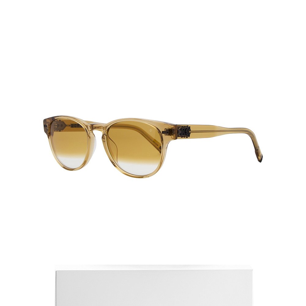 John Varvatos 椭圆形太阳镜 V532 Yellow-Cystal Yellow/Cystal - 图3