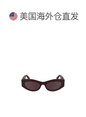 自营calvin klein凯文克莱醋酸酯女式太阳镜-红色 美国奥莱直发