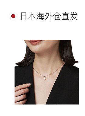 日潮跑腿MIKIMOTO御木本Akoya珍珠18K玫瑰金项链圆形吊坠简约