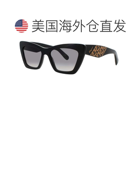 自营salvatore ferragamoFerragamo女士55毫米黑色太阳镜-黑色 美
