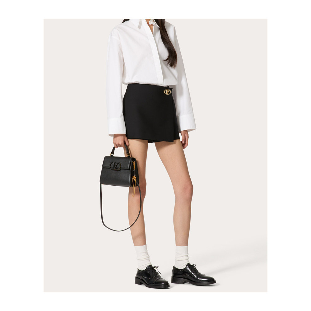 1h可退 香港直邮VALENTINO VSLING 小号粒面小牛皮手提包 Women c,淘宝优惠券,粉丝福利购,淘宝优惠卷