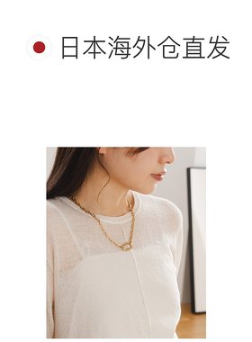 1h可退 日本直邮in mood 女士 短款锁扣项链 设计感链条颈链 2509
