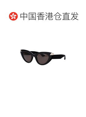 1h可退 香港直邮ALEXANDER MCQUEEN 女士眼镜 AM0442S001 CO 黑色