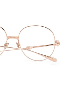 VALENTINO 男士眼镜 VLX136CRSE SS2025 白色 圆框平光镜