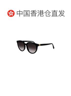 1h可退 香港直邮FENDI 女士太阳镜 FE40208F01F CO 黑色 FOREVER