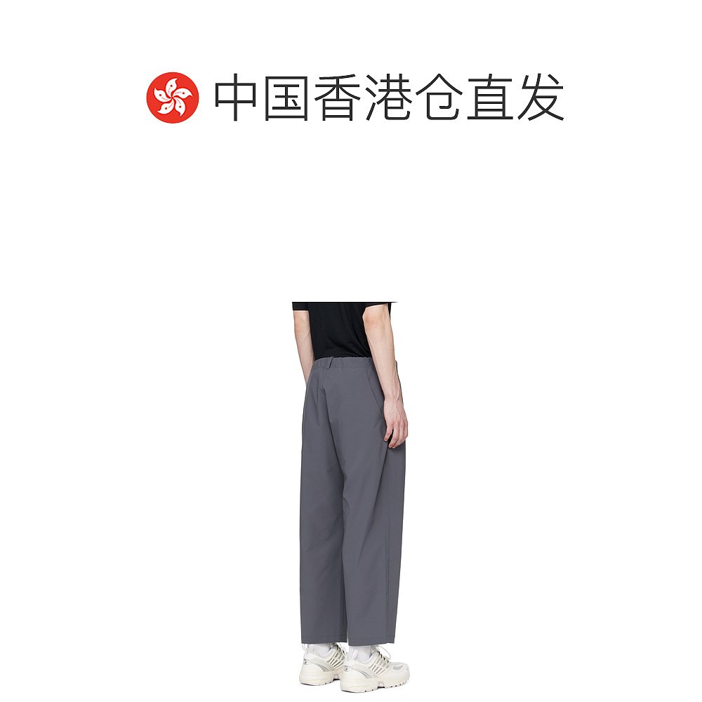 香港直邮潮奢 GOLDWIN 男士 灰色 One Tuck 长裤 GL74189 - 图1